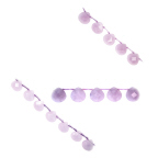 Purple Dyed Jade Beads